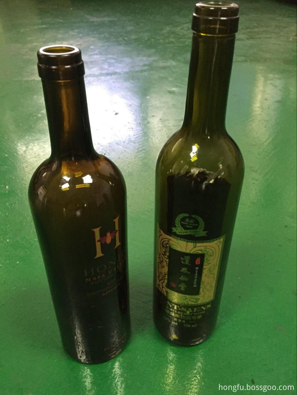 Packaging printing Screen Printer for Glass Wine BottlesWine Glass Bottles 1