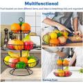 3 tier stainless steel creative fruit basket