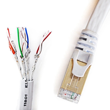 Network Cables SFTP Cat6a Cable Pass Fluke