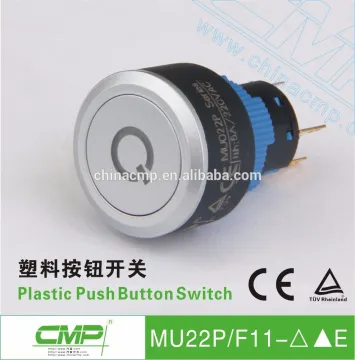 CMP 22mm plastci waterproof pc case power switch ip67