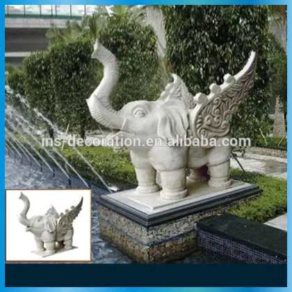 Lucky outdoor elephant fountain