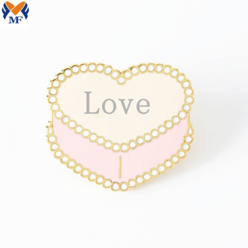 Art And Craft Cake Heart Hard Enamel Pin