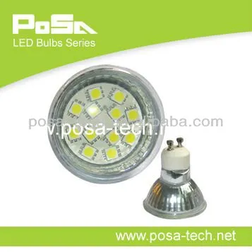 3w gu10 led lighting bulb (PS-GU10-5050-12)