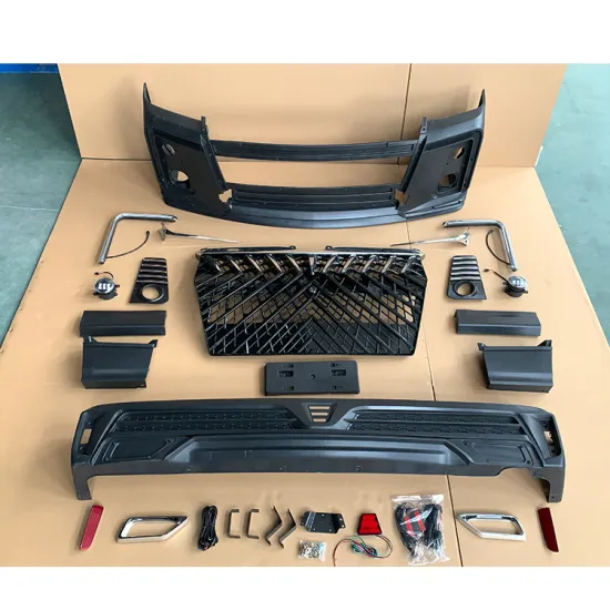 Upgrade Wide Body ABS Kit for Hiace 2009-2018: Front and Rear Bumpers, Grille