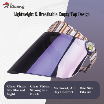 Breathable Topless Sun Protection with Open Design