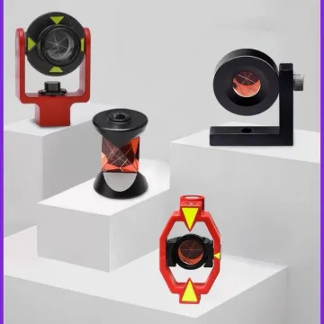 360 Degree Surveying with Total Station and Prizma Corner Cube Prism