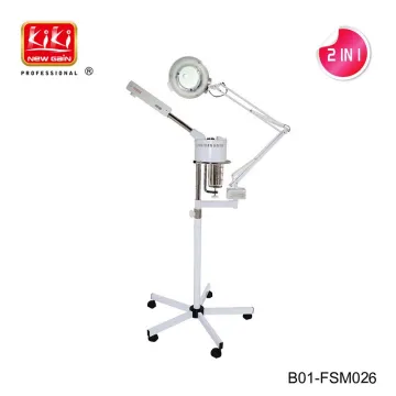 facial machine. With magnifying lamp Facial Steamer machine.Salon Spa Equipment. 2 In 1 Facial Steamer