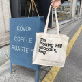 Fashionable Reusable Custom Shopping Canvas Bag