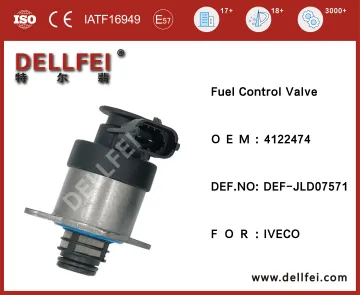 Fuel Pump Pressure Control Valve Regulator 4122474 for IVECO