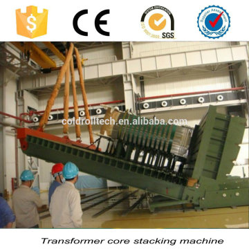 Transformer core turning & stacking table