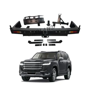 Steel Rear Bumper GZDL4WD for Land Cruiser LC300 - Back Bull Bar