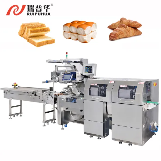 Pillow Pack Automatic Bread Toast Burger Factory Machine