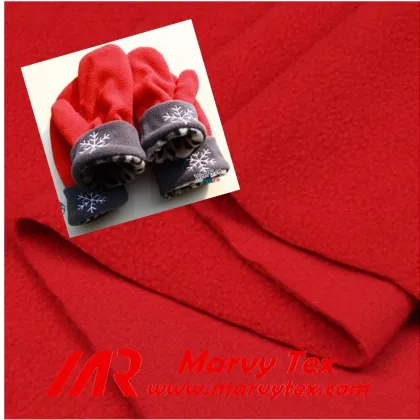 fitness gloves lining polar fleece fabric