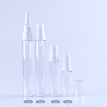 10ml 15ml Airless Pump Bottle Cosmetic Containers Packaging