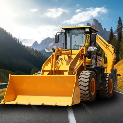 Heavy Backhoe Loader Engineering backhoe loader
