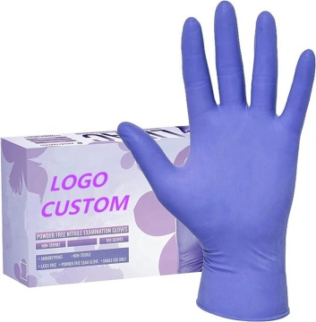Custom 3 Mil Nitrile Gloves for Beauty and Cleaning Services