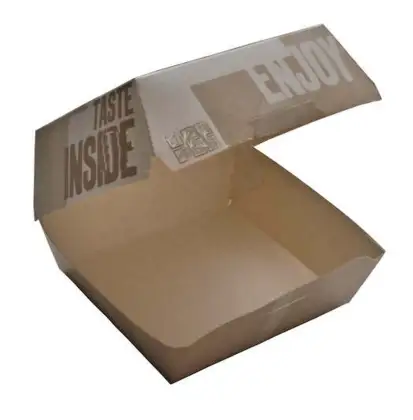 Burger Packaging Box: Paper Hamburger Box & Burger Holder