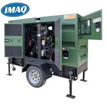 Diesel Generator Price with Wheels Mobile Movable Type