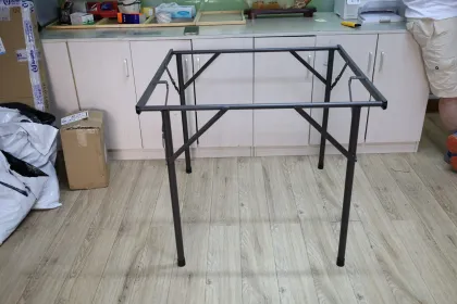 EASTOMMY Plastic Domino and Mahjong Game Table