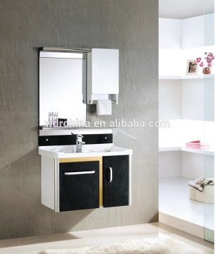 Chinese factory aluminum magnesium alloy wholesale wall bathroom cabinet