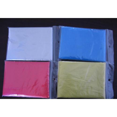 travelling disposable transparent raincoat  with sleeve