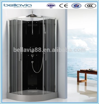 aluminum bathroom cubicle 4/5mm clear glass,8641Bbathroom round shower cabinet/shower cabin/shower room