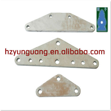 traingle yoke plate electric line hardware fitting power line fitting transmission line tower link accessories