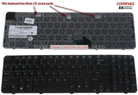 Laptop Keyboard For Hp Pavilion G60 Series(g60-453,g60-454,g60-471,g60t-500) 496771-001