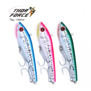 THORFORCE Sinking VIB Stickbait 130mm - Hard Bait Tackle for Long Casting