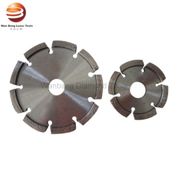 Laser welded diamond tuck point saw blade for concrete floor cutting and grooving