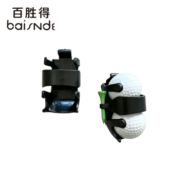 Golf ball clip belt holder