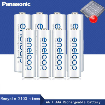 Panasonic 1900mah AA Ni-MH Rechargeable batterie + 800mah AAA batterie for Camera remote controls toys precharge digital battery