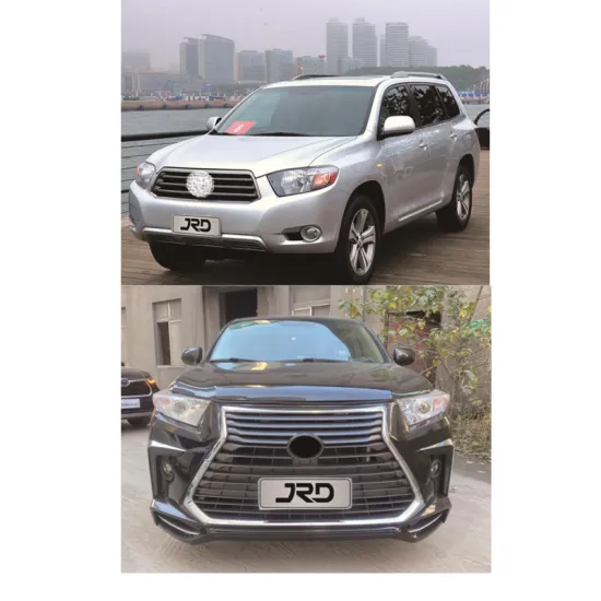 Direct Factory Upgrade Bumper Body Kits for Highlander to Lexus Style