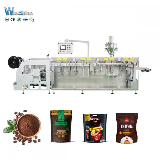 Shand Up Pouch Powder Hffs Packing Machine