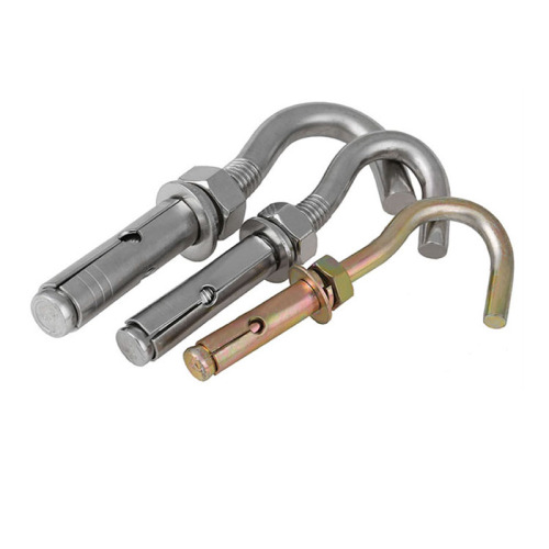 Zinc Plated J Hook Expansion Anchor Bolt Title: Zinc Plated J Hook Expansion Anchor Bolts: Secure and Corrosion-Resistant Fastening Solutions