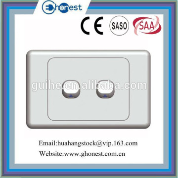 AS304 Two Gang Two Way Australian Type Light Switches, 2 gang 2 way switch