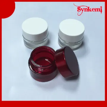 5ml Small round plastic cream jar