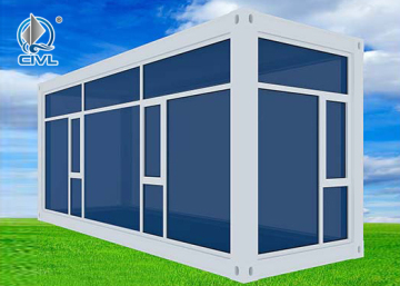 casas pré-fabricadas móveis baratas do recipiente
