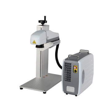 High precision 3D mini fiber laser marking machine , portable Metal Laser Printing Machine for plastic