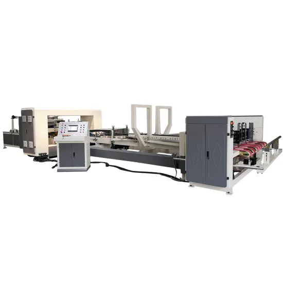 Automatic Folder Gluer Stitcher for Carton Box Gluing and Folding (2600-3000)