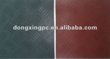 pvc flooring for steel plate pattern