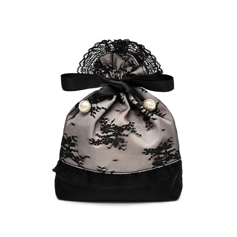 Lace Satin Bag