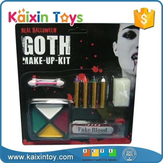 safety Halloween ghost face painting