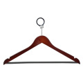 Wooden Hotel Coat Hanger Dark Brown Wood Hanger