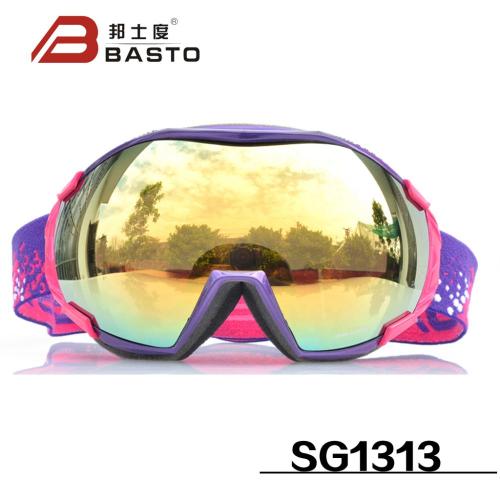 Newest stylish winter fashionable ski goggles with good dual lens