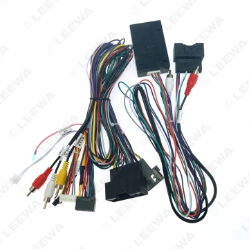Car Audio 16PIN Android Power Cable Adapter with CANBUS Box for Ford Ecosport/Escape Stereo Wiring Harness (13-17)