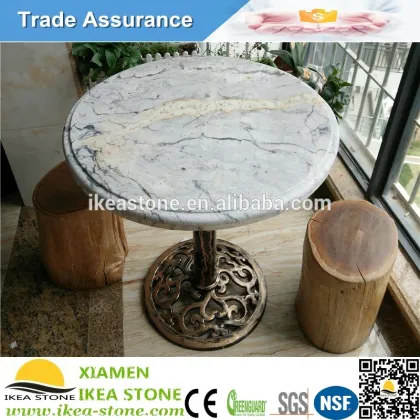 Golden Dream Round Granite Dining Table Top