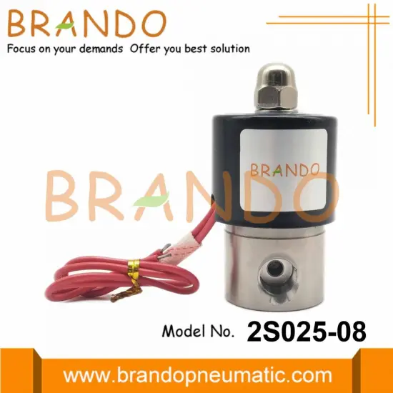 2S025-08 1/4'' Stainless Steel Electric Solenoid Valve