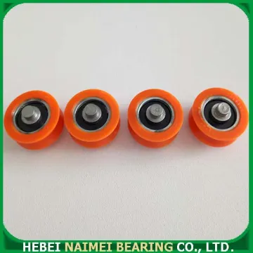 Solid Nylon Roller With Miniature Bearing