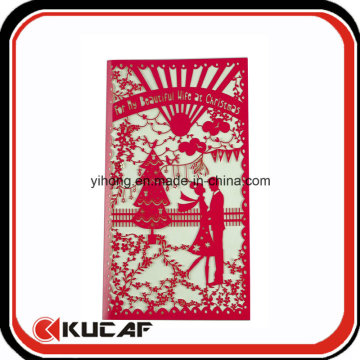 Custom Printing Luxury Wedding Card Laser Cut Invitation Card